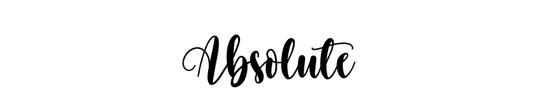 Absolute font preview