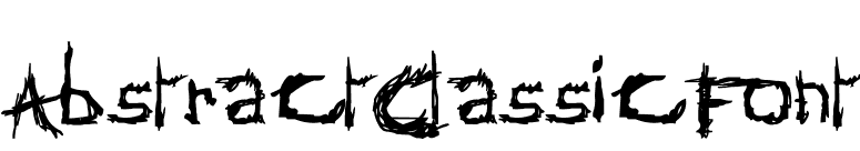AbstractClassicFont font preview