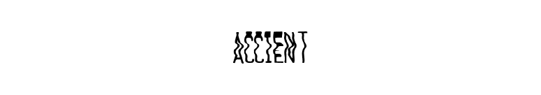accient font preview