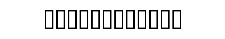 AceBinghamSH font preview