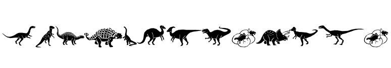 AcmeDinosaurs font preview