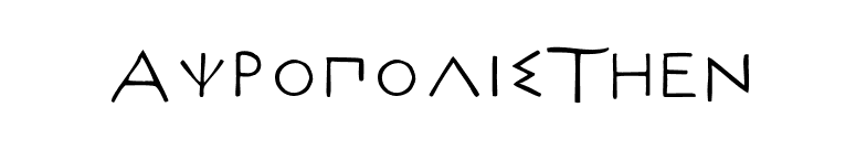 AcropolisThen font preview