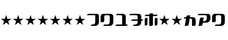 ACRYLIC2081-KAT30 font preview