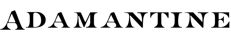 Adamantine font preview