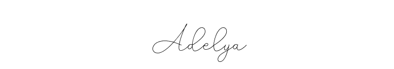Adelya font preview
