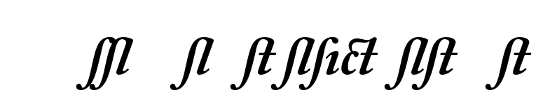 Adobe Caslon Bold Italic Alternate font preview