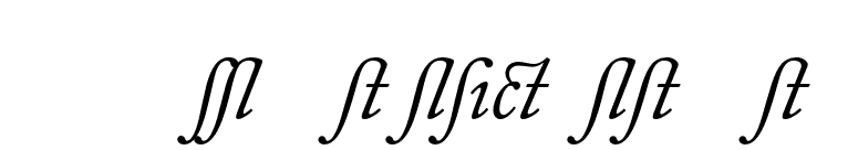 Adobe Caslon Italic Alternate font preview
