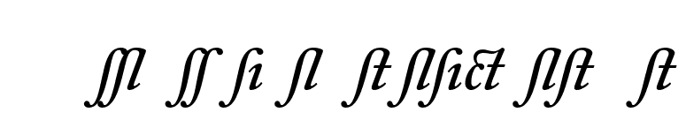 Adobe Caslon Semibold Italic Alternate font preview