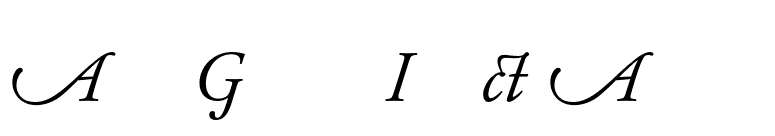 Adobe Garamond Italic Alternate font preview