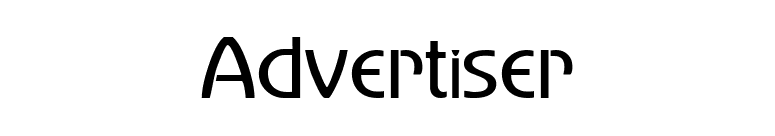 Advertiser font preview