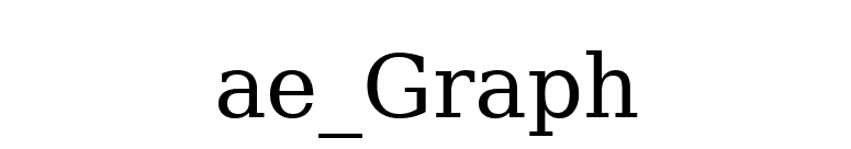 ae_Graph font preview