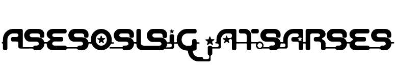 AeosLigature font preview