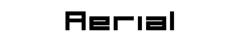 Aerial font preview
