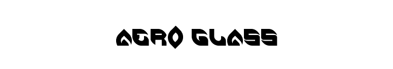 AERO GLASS font preview
