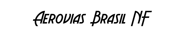 Aerovias Brasil NF font preview