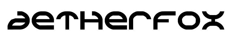Aetherfox font preview