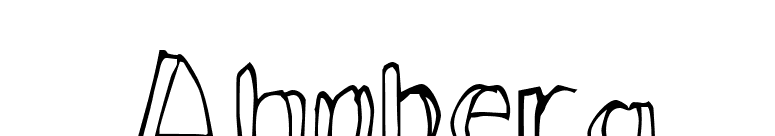 Ahnberg font preview