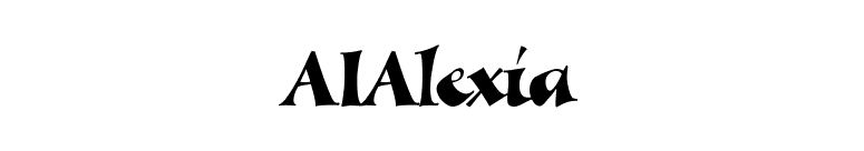 AIAlexia font preview