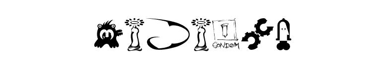Aiding1 font preview