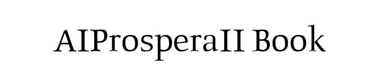 AIProsperaII Book font preview