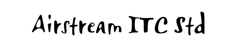 Airstream ITC Std font preview