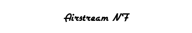 Airstream NF font preview