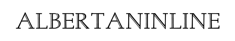 AlbertanInline font preview