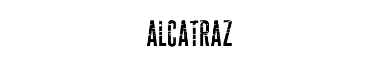 ALCATRAZ font preview