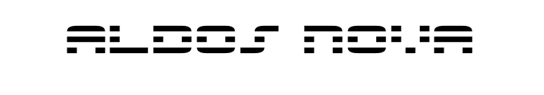 Aldos Nova font preview