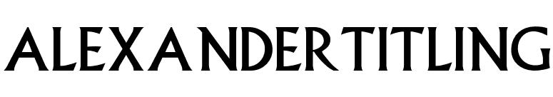 AlexanderTitling font preview