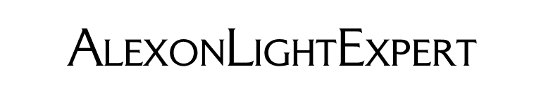 AlexonLightExpert font preview