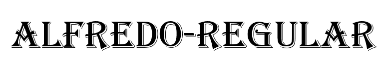 Alfredo-Regular font preview