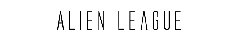 Alien League font preview