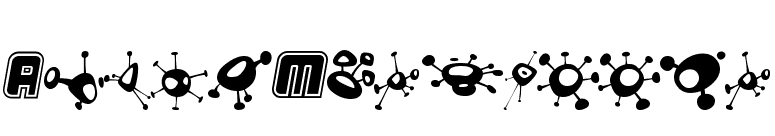 AlienMushrooms font preview
