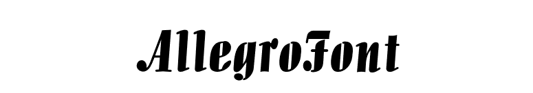 AllegroFont font preview