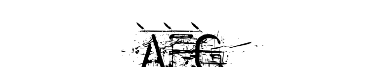 AlliedEngineGreased font preview