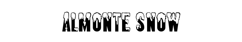 Almonte Snow font preview
