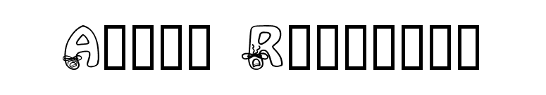 Alpha Remember font preview