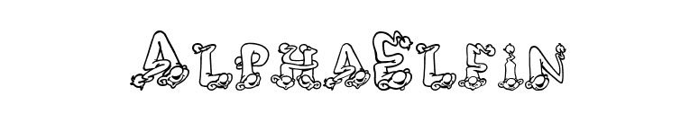 AlphaElfin font preview