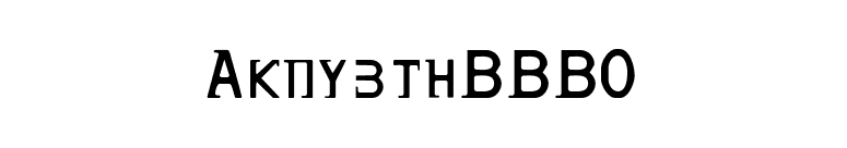AlquitoCCCP font preview