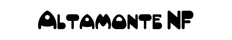 Altamonte NF font preview