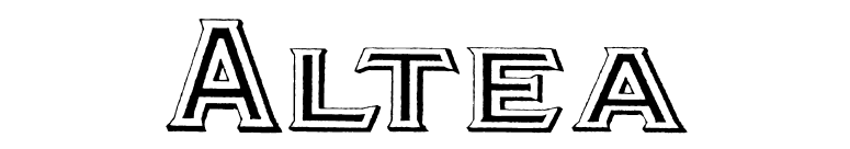 Altea font preview