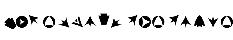 AltemusBordersOne font preview