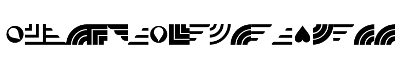 AltemusBordersThree font preview