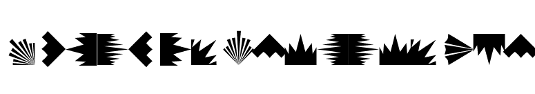 AltemusBordersTwo font preview