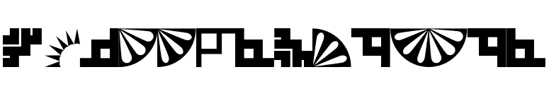 AltemusCorners font preview