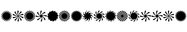 AltemusPinwheels font preview