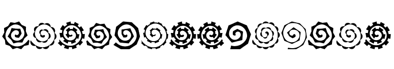 AltemusSpirals font preview