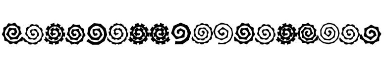 AltemusSpiralsBold font preview