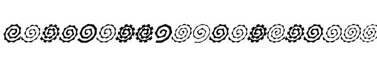 AltemusSpiralsItalic font preview